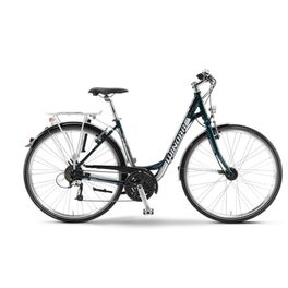 Велосипед winora domingo monotube 28"27-g alivio 14 fs 46 emerald/silver/white. Артикул: 4074727446