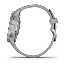 Смарт-часы Garmin Venu 2 PLUS, GPS, серые с серебр. безелем, с силиконовым ремешком (010-02496-10) #7