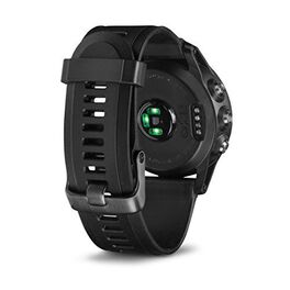 Навигатор-часы Garmin Fenix 3 Sapphire HR серый с черным силикон. браслетом HRM-Run (010-01338-74) #1
