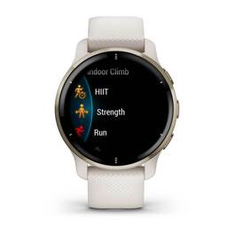 Смарт-часы Garmin Venu 2 PLUS, GPS, слон.кость с зол. безелем, с силиконовым ремешком (010-02496-12) #5