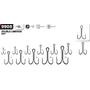 Крючки VMC 9908 BZ (10шт) № 2 (9908BZ-02-D) #1 Крючки VMC 9908 BZ (10шт) № 2 (9908BZ-02-D) #1