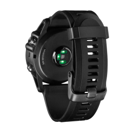 Навигатор-часы Garmin Fenix 3 HR серебрянный с черным силикон. браслетом (010-01338-77) #3