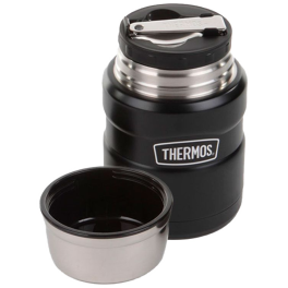 Термос из нержавеющей стали Thermos SK3000-BK King food jar, 0.470L (918109) #2