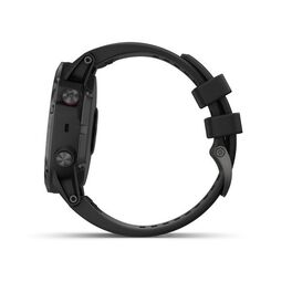 Мультиспортивные часы Garmin Fenix 5x PLUS Sapphire черные с черным ремешком (010-01989-01) #7