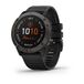 garmin fenix 6x pro solar часы с gps, титановый безель с черным ремешком. Артикул: 010-02157-21