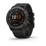 garmin fenix 6x pro solar часы с gps, титановый безель с черным ремешком. Артикул: 010-02157-21