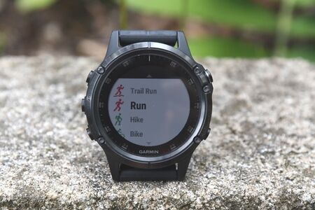 Бег с Garmin Fenix 5 Plus