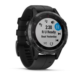 Мультиспортивные часы Garmin Fenix 5 PLUS Sapphire черные с черным ремешком (010-01988-01) #2