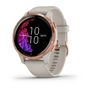Смарт-часы garmin venu, wi-fi, sand/rose gold с gps. Артикул: 010-02173-23