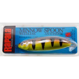 Блесна Rapala Minnow Spoon незацепляйка  8см,  22гр. (RMS08-FYBT) #2