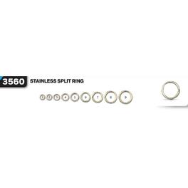 Заводное кольцо vmc 3560 spo № 2 (нерж. сталь) Ø5,5мм; тест - 8кг; 15шт. в уп. (3560spo#2). Артикул: 3560SPO#2