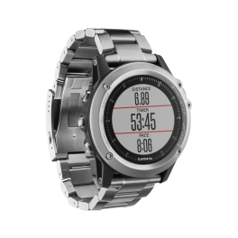 Навигатор-часы Garmin Fenix 3 HR Silver - titanium band (010-01338-79) #1