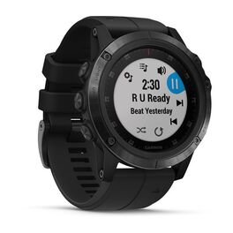 Мультиспортивные часы Garmin Fenix 5x PLUS Sapphire RUSSIA черные с черным ремешком (010-01989-11) #2