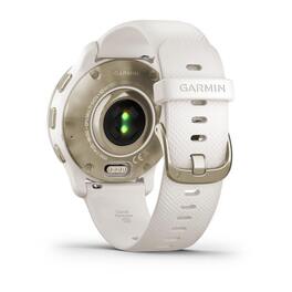 Смарт-часы Garmin Venu 2 PLUS, GPS, слон.кость с зол. безелем, с силиконовым ремешком (010-02496-12) #6