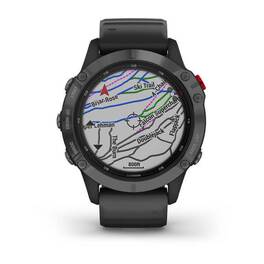 Мультиспортивные часы Garmin Fenix 6 Pro Solar с GPS, серый с черным ремешком (010-02410-15) #5