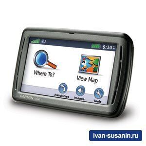 GPS навигатор Nuvi 800-серии - немного подробностей