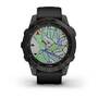 Мультиспорт.часы Garmin Fenix 7 Sapphire Solar, DLC-покрытие,черные с черным ремешком (010-02540-35) #3