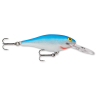 Воблер rapala shad rap плавающий 1,2-2,7м, 5см, 6гр b. Артикул: SR05-B