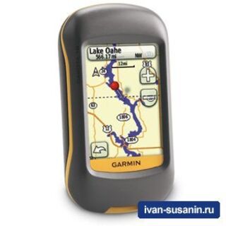 Garmin Dakota - еще один туристический GPS навигатор с сенсорным экраном