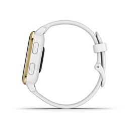 Смарт-часы Garmin Venu Sq NFC золотистый безель с белым ремешком (010-02427-11) #5